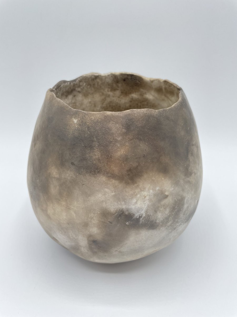 Vase émail forme œuf effet corne – Image 2