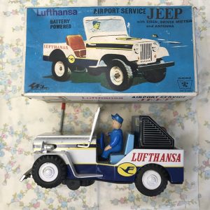 Voiture Lufthansa 1970 jouet vintage